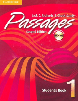 PASSAGES STUDENT'S BOOK 1 WITH AUDIO CD/CD-ROM 2ND EDITION