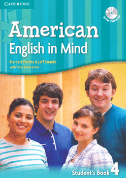 AMERICAN ENGLISH IN MIND 4 STUDENTS BOOK C/DVD ROM