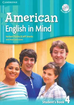 AMERICAN ENGLISH IN MIND 4 STUDENTS BOOK C/DVD ROM