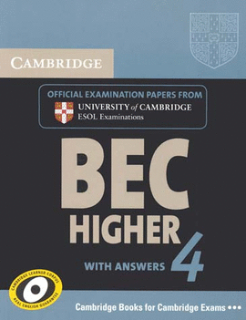 BEC HIGHER 4 WITH ANSWERS