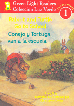 RABBIT AND TURTLE GO TO SCHOOL CONEJO Y TORTUGA