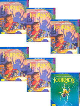 JOURNEYS TEACHERS EDITION SET GRADE 4 UNIT 1-6