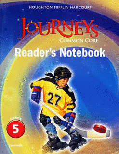 JOURNEYS COMMON CORE READERS NOTEBOOK GRADE 5