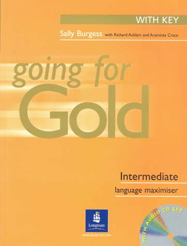 GOING FOR GOLD INTERMEDIATE MAXIMISER WITH  KEY & CD