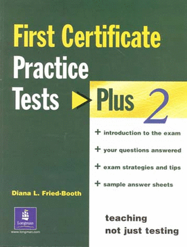 FCE PRACTICE TEST PLUS 2 WITHOUT KEY