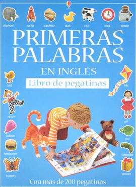 PRIMERAS PALABRAS EN INGLES CON PEGATINAS