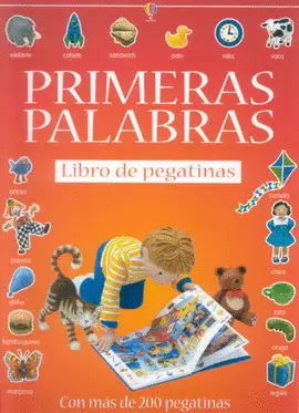 PRIMERAS PALABRAS CON PEGATINAS