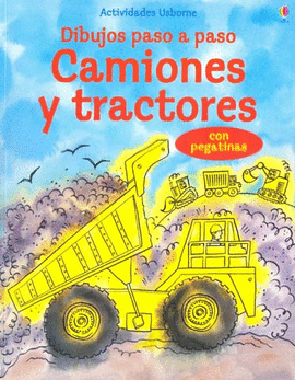 CAMIONES Y TRACTORES  CON PEGATINAS