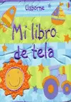 MI LIBRO DE TELA  AZUL