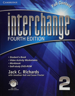 INTERCHANGE FULL CONTACT 2 STUDENTS BOOK C/DVD ROM