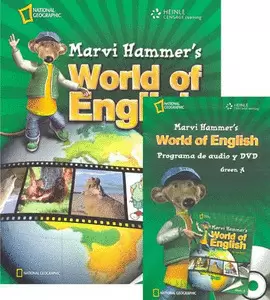 MARVI HAMMERS WORLD OF ENGLISH GREEN A C/DVD Y AUDIO CD