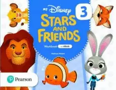 MY DISNEY STARS AND FRIENDS 3 WORKBOOK WITH EBOOK