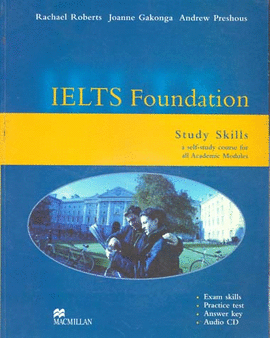 IELTS FOUNDATION STUDY SKILLS BOOK W/ KEY & CD PACK