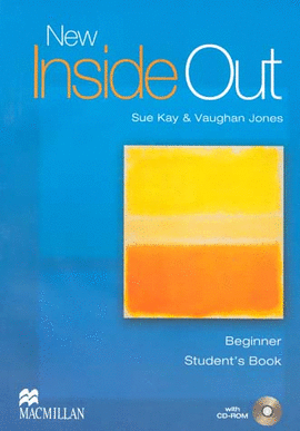 NEW INSIDE OUT BEGINNER STUDEN'S BOOK + CD-ROM