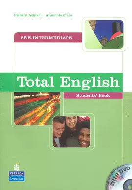 TOTAL ENGLISH PRE INTERMEDIATE STUDENTS BOOK C/DVD