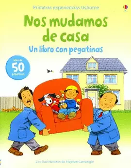 NOS MUDAMOS DE CASA  CON PEGATINAS