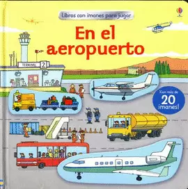 EN EL AEROPUERTO  LIBRO CON IMANES