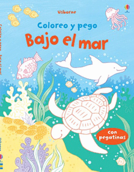 BAJO EL MAR COLOREO Y PEGO