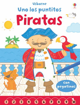 PIRATAS. UNO LOS PUNTITOS (CON PEGATINAS)