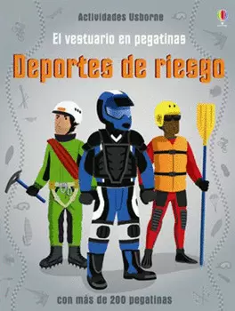 DEPORTES DE RIESGO. EL VESTUARIO EN PEGATINAS