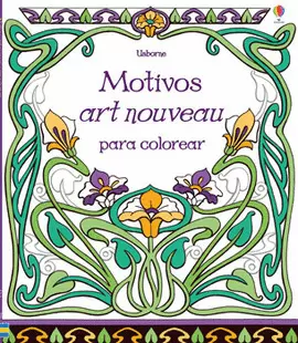 MOTIVOS ART NOUVEAU PARA COLOREAR