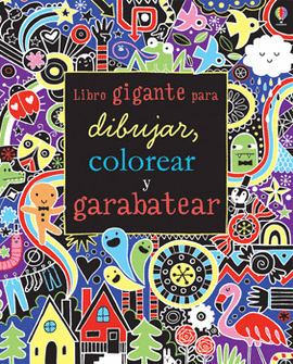 LIBRO GIGANTE PARA DIBUJAR COLOREAR Y GARABATEAR