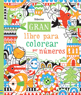 GRAN LIBRO PARA COLOREAR POR NÚMEROS