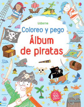 ÁLBUM DE PIRATAS COLOREO Y PEGO