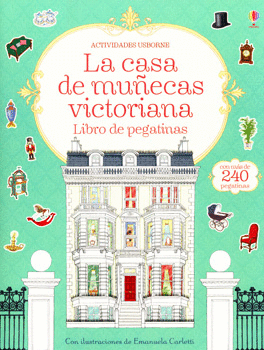 LA CASA DE MUÑECAS VICTORIANA LIBRO DE PEGATINAS