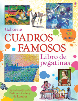 CUADROS FAMOSOS CON PEGATINAS