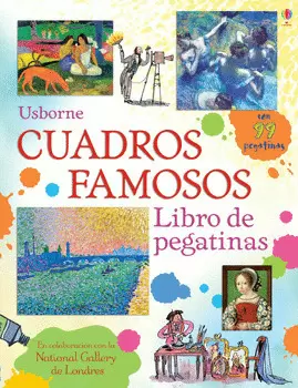 CUADROS FAMOSOS CON PEGATINAS