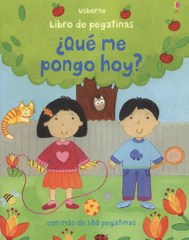 ¿QUÉ ME PONGO HOY? LIBRO DE PEGATINAS