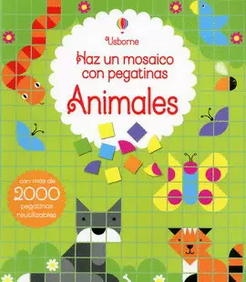 HAZ UN MOSAICO CON PEGATINAS. ANIMALES