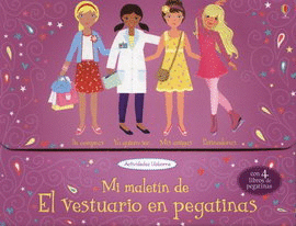 MI MALETÍN DE ACTIVIDADES. EL VESTUARIO EN PEGATINAS (SET DE 4 LIBROS)