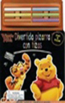 DIVERTIDA PIZARRA CON TIZAS WINNIE THE POOH