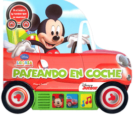 DISNEY LA CASA DE MICKEY MOUSE PASEANDO EN COCHE