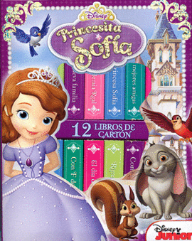 DISNEY PRINCESITA SOFÍA MI PRIMERA LIBRERÍA C/12 LIBROS