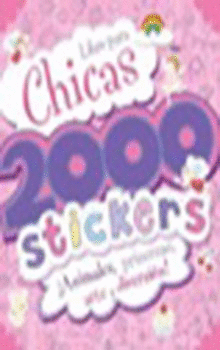 LIBRO PARA CHICAS 2000 STICKERS