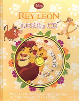 EL REY LEÓN LIBRO Y CD