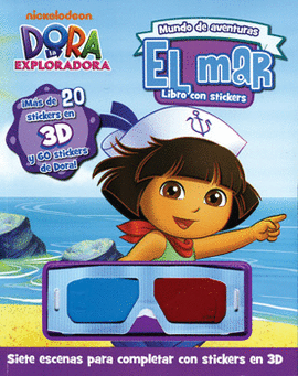 MUNDO DE AVENTURAS EL MAR DORA LA EXPLORADORA LIBRO CON STICKERS