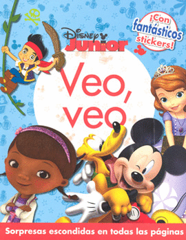 VEO VEO DISNEY JUNIOR C/FANTÁSTICOS STICKERS