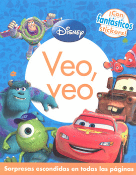 VEO VEO DISNEY PIXAR C/FANTÁSTICOS STICKERS