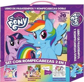 LIBRO DE PASATIEMPOS Y ROMPECABEZAS: MY LITTLE PONY