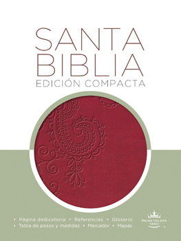 SANTA BIBLIA EDICION COMPACTA REINA VALERA 1960 PIEL RUBI