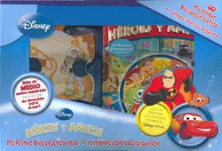 HEORES Y AMIGOS-MI PRIMER BUSCA Y ENCUENTRA + ROMPECABEZAS