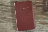 BIBLIA REINA VALERA 1960 LETRA GRANDE. SÍMIL PIEL CANELA, CREMALLERA, TAMAÑO MANUAL