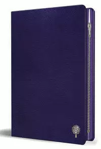 BIBLIA REINA VALERA 1960 LETRA GRANDE. SÍMIL PIEL MORADO CON CREMALLERA