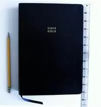SANTA BIBLIA REINA VALERA LETRA SÚPER GIGANTE PIEL NEGRA