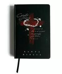 BIBLIA RVR 1960 LETRA GRANDE TAMAÑO MANUAL, TAPA DURA DOBLE CORONA