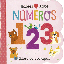 LIBRO PARA BEBES: BABIES LOVE PRIMERAS NUMEROS 123